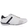 BOSS Saturn Leather Low Top Trainers