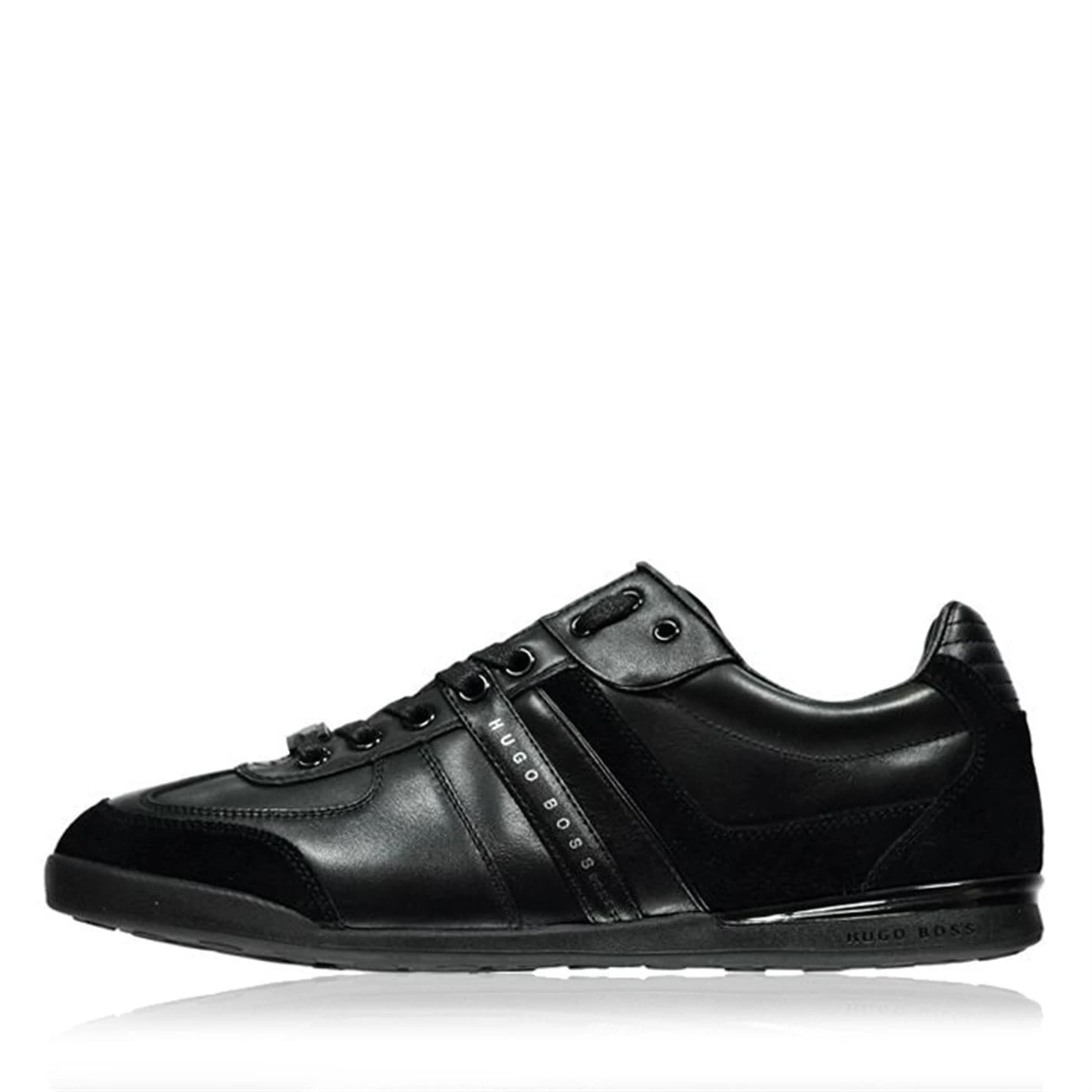 BOSS Aki Leather Panelled Trainers 2 BOSS Aki Leather Panelled Trainers - Image 2