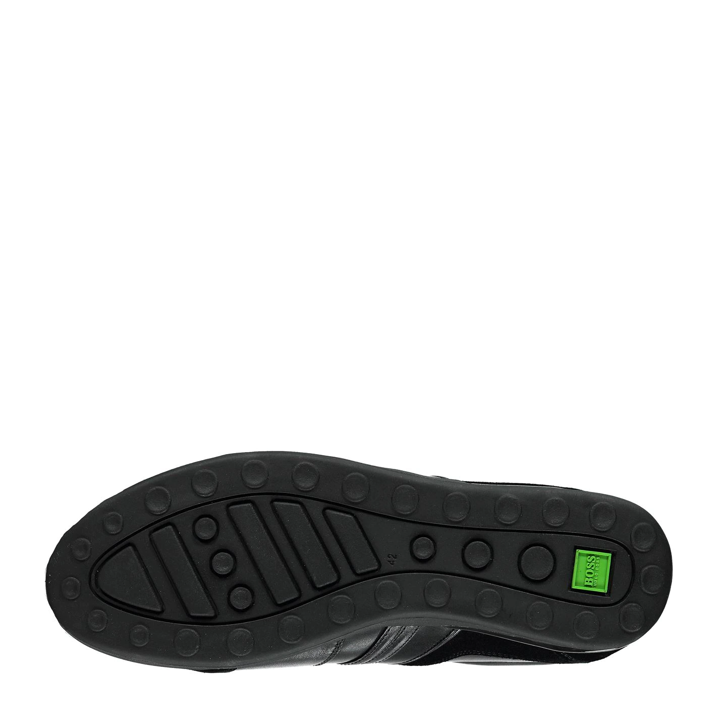 BOSS Aki Leather Panelled Trainers 4 BOSS Aki Leather Panelled Trainers - Image 4