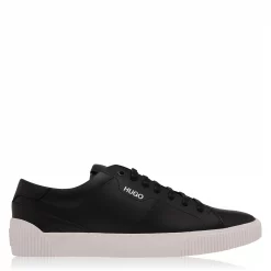Hugo Hugo Smooth Leather Low Trainers Mens