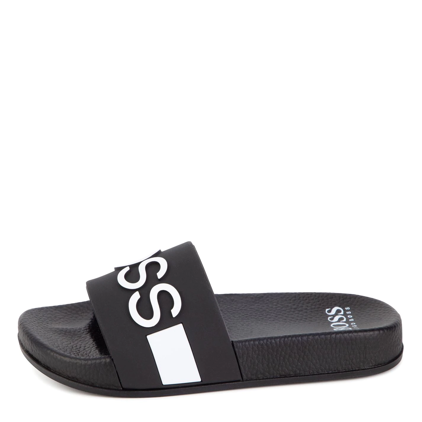 Boss Boss Logo Sliders Juniors 2 Boss Boss Logo Sliders Juniors - Image 2