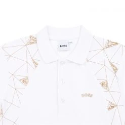 Boss Boss Gold Cap Short Sleeve Polo Juniors -Outlet The Lux Evolve Store 29363401 xxl a2