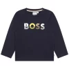 Boss Boss Long Sleeve Logo T-Shirt Infant Boys
