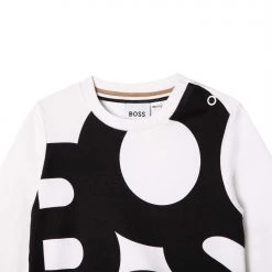 Boss Boss Long Sleeve All Over T-Shirt Infant Boys -Outlet The Lux Evolve Store 31023201 xxl a2
