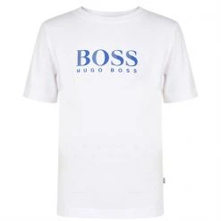 BOSS Boys Short Sleeve Big Logo T Shirt