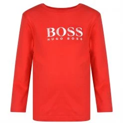 BOSS Children Boys Logo Crew T Shirt