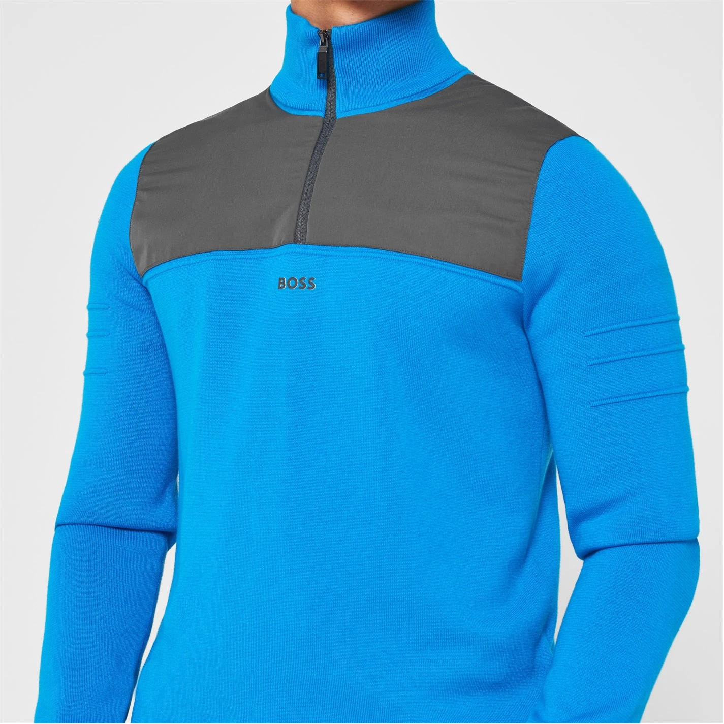 Boss Zowler quarter Zip Knit 4 Boss Zowler quarter Zip Knit - Image 4