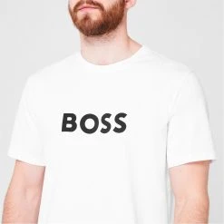 Boss Round Neck Logo T Shirt -Outlet The Lux Evolve Store 32329901 xxl a3
