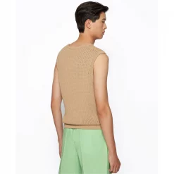 Boss Hedin Chunky Knit Tank Top 6 Boss Hedin Chunky Knit Tank Top -Outlet The Lux Evolve Store 32398205 xxl a2