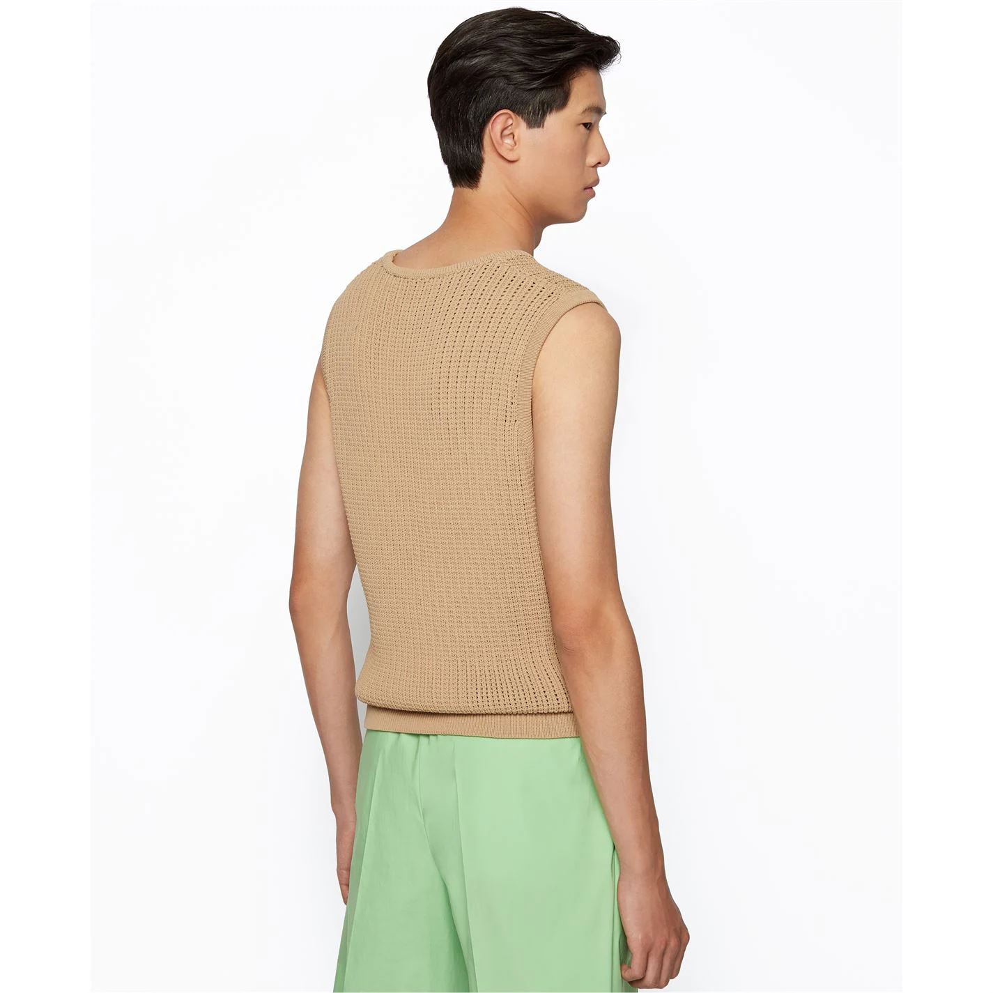 Boss Hedin Chunky Knit Tank Top 3 Boss Hedin Chunky Knit Tank Top - Image 3