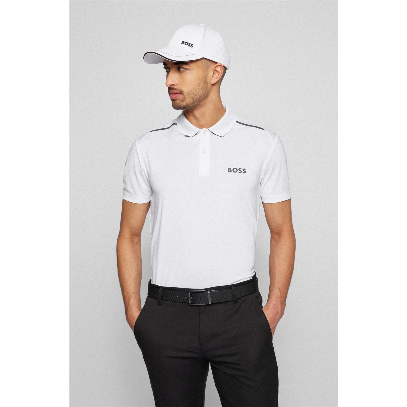 Boss Boss Paddytech Polo Shirt Mens 2 Boss Boss Paddytech Polo Shirt Mens - Image 2