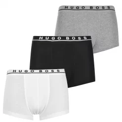 Boss 3 Pack Logo Boxer Trunks