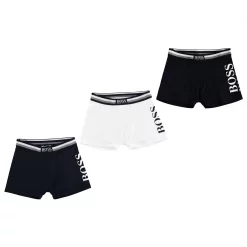 BOSS 3 Pack Logo Boxers