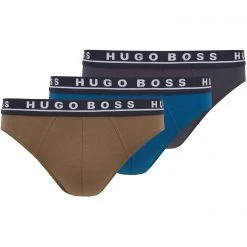 Boss 3 Pack Logo Briefs