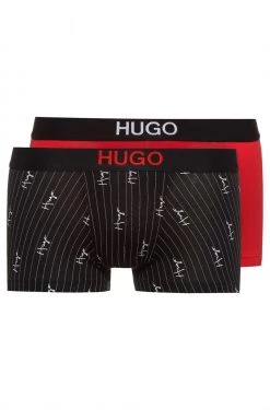 Hugo 2 Pack Logo Trunks