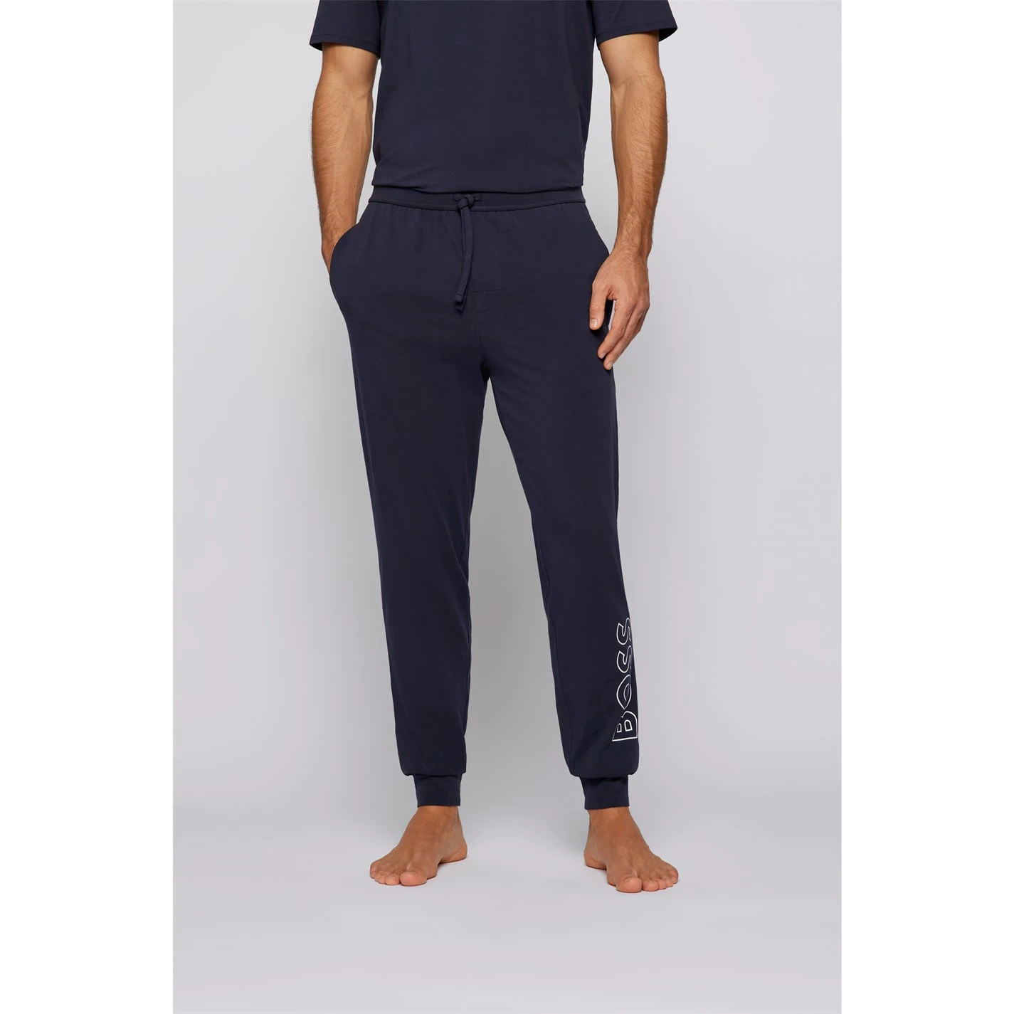 Boss Boss Identity Jogging Bottoms Mens 2 Boss Boss Identity Jogging Bottoms Mens - Image 2