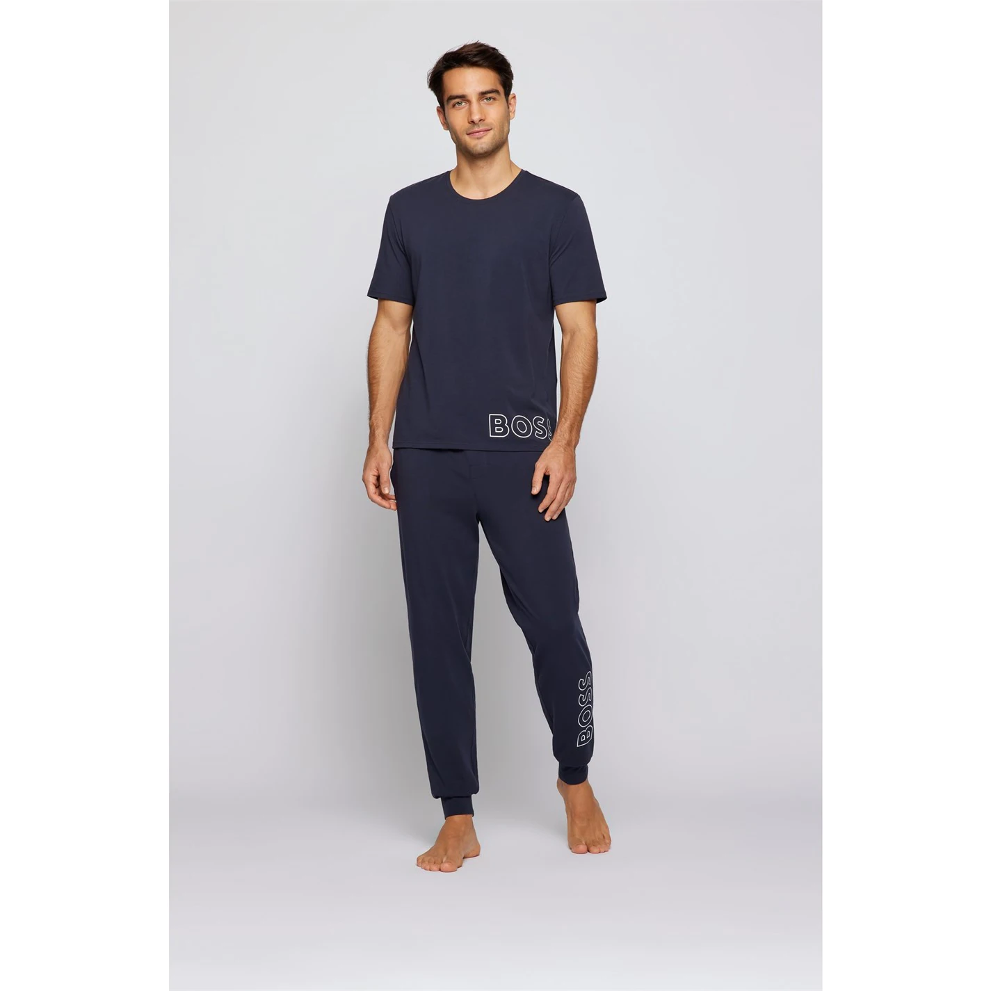 Boss Boss Identity Jogging Bottoms Mens 5 Boss Boss Identity Jogging Bottoms Mens - Image 5