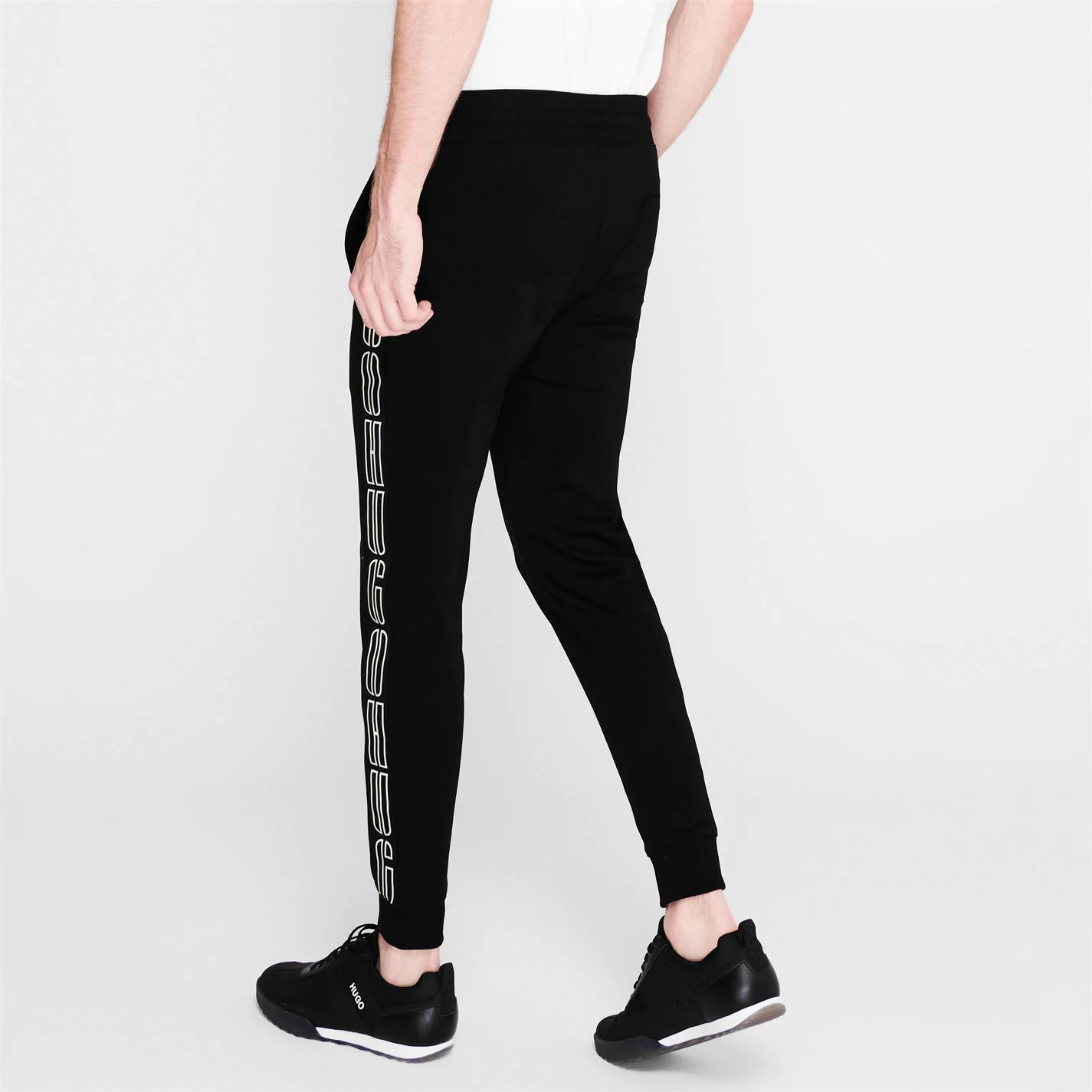 Hugo Logo Tape Jogging Bottoms 3 Hugo Logo Tape Jogging Bottoms - Image 3