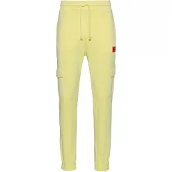 HUGO Cotton Terry Cargo Tracksuit Pants