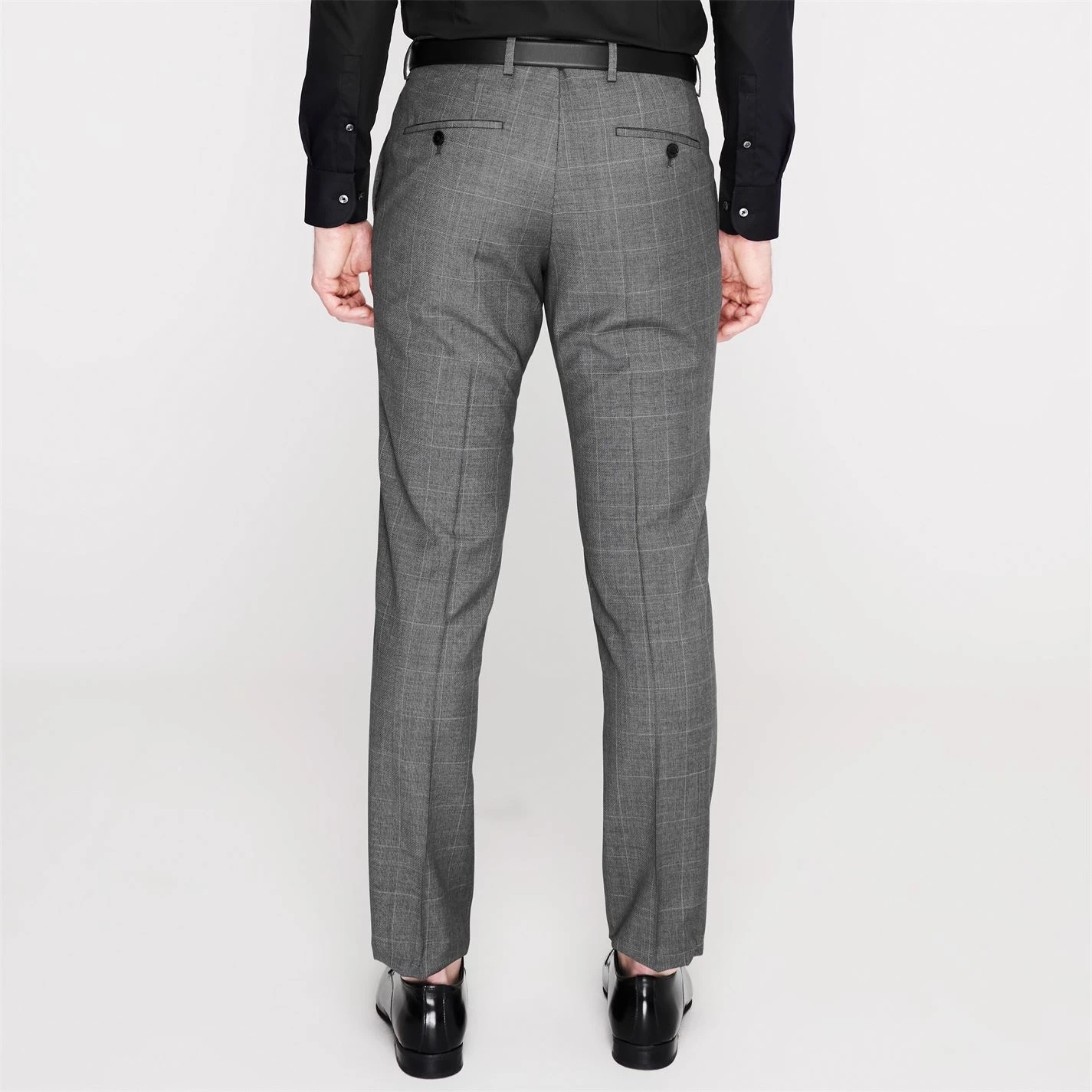 Boss Genius Check Trousers 3 Boss Genius Check Trousers - Image 3