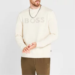 Boss Boss Logo Sweater Mens -Outlet The Lux Evolve Store 52176001 xxl a1