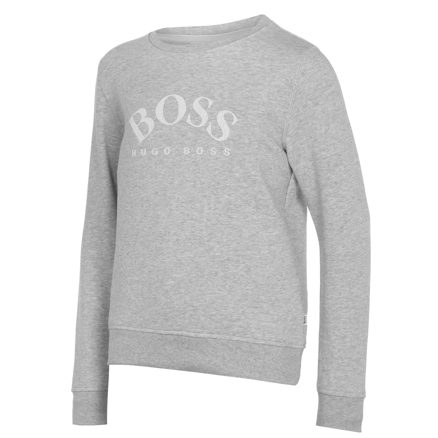 BOSS Junior Boys Large Logo Crew Neck Sweatshirt 3 BOSS Junior Boys Large Logo Crew Neck Sweatshirt - Image 3