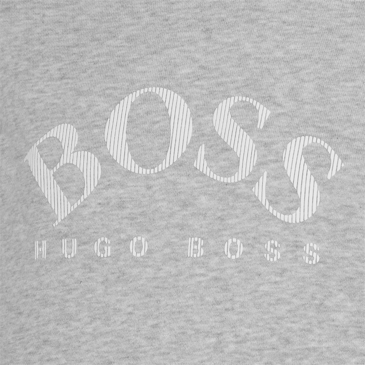 BOSS Junior Boys Large Logo Crew Neck Sweatshirt 4 BOSS Junior Boys Large Logo Crew Neck Sweatshirt - Image 4