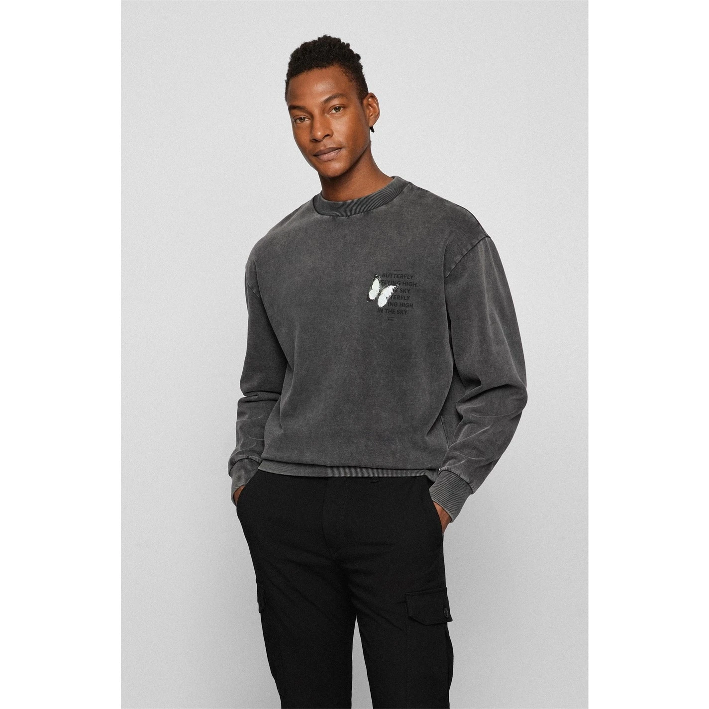 BOSS Weacid Crew Sweater 2 BOSS Weacid Crew Sweater - Image 2