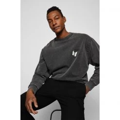 BOSS Weacid Crew Sweater 8 BOSS Weacid Crew Sweater -Outlet The Lux Evolve Store 52578103 xxl a3