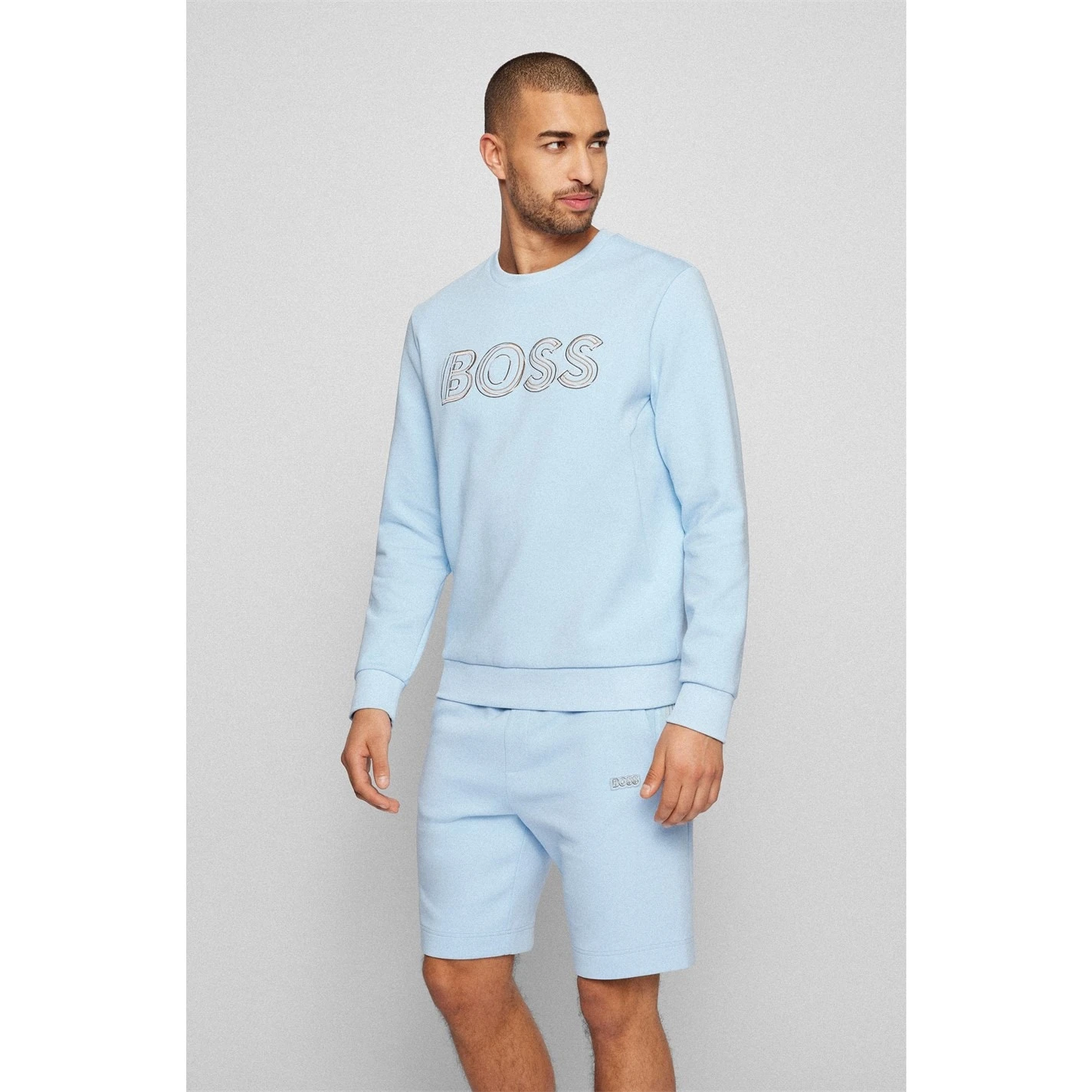 Boss Salbo 1 Crew Sweatshirt 2 Boss Salbo 1 Crew Sweatshirt - Image 2