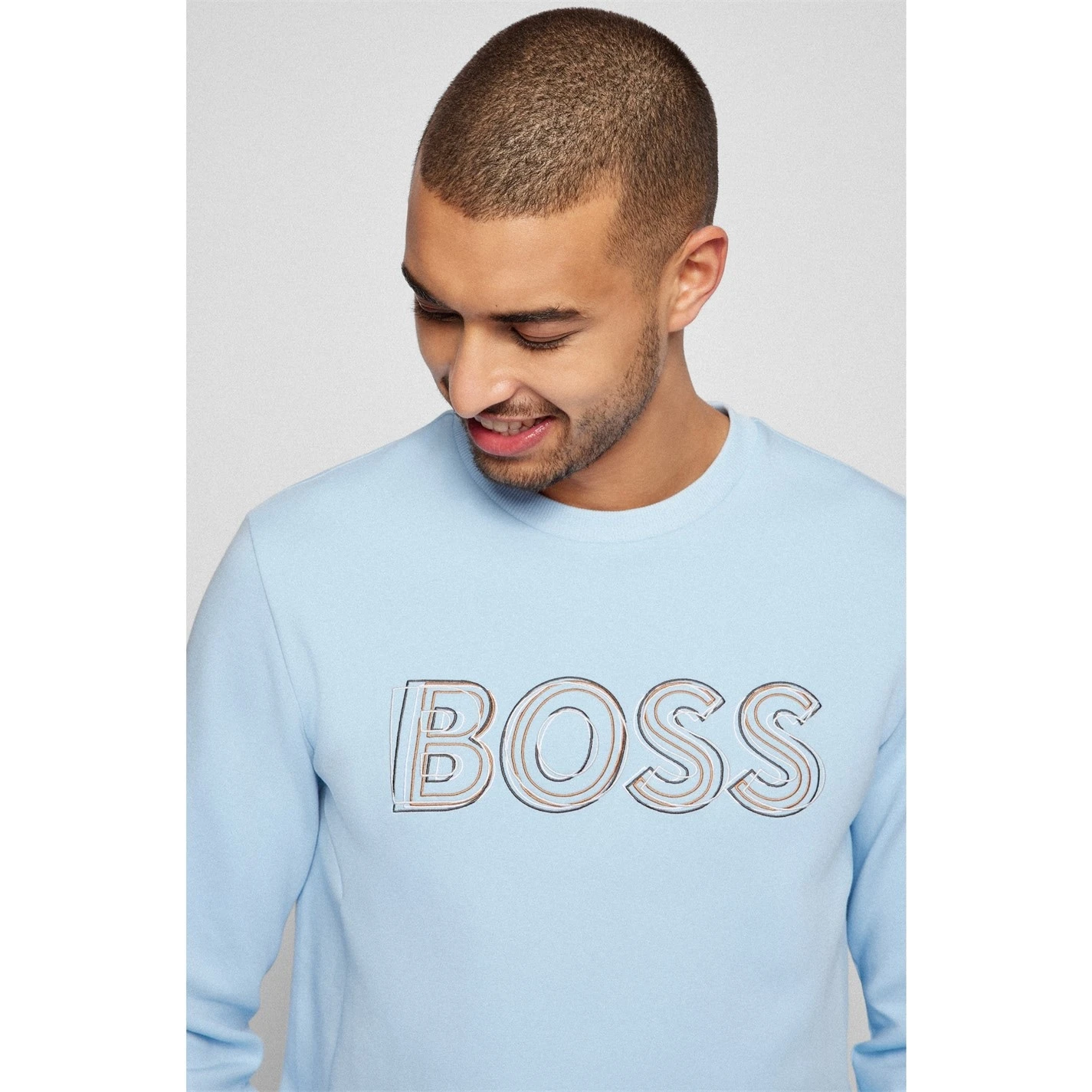 Boss Salbo 1 Crew Sweatshirt 4 Boss Salbo 1 Crew Sweatshirt - Image 4