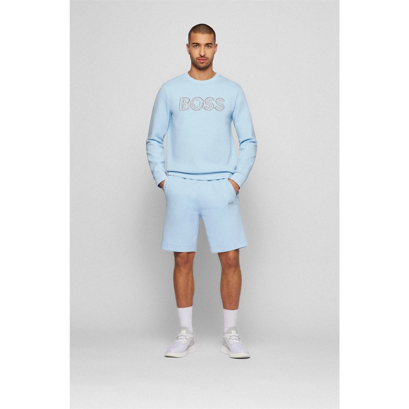 Boss Salbo 1 Crew Sweatshirt 5 Boss Salbo 1 Crew Sweatshirt - Image 5