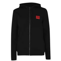 Hugo Daple Zip Through Hoodie