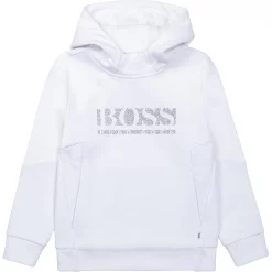 Boss Gold Logo Hoodie