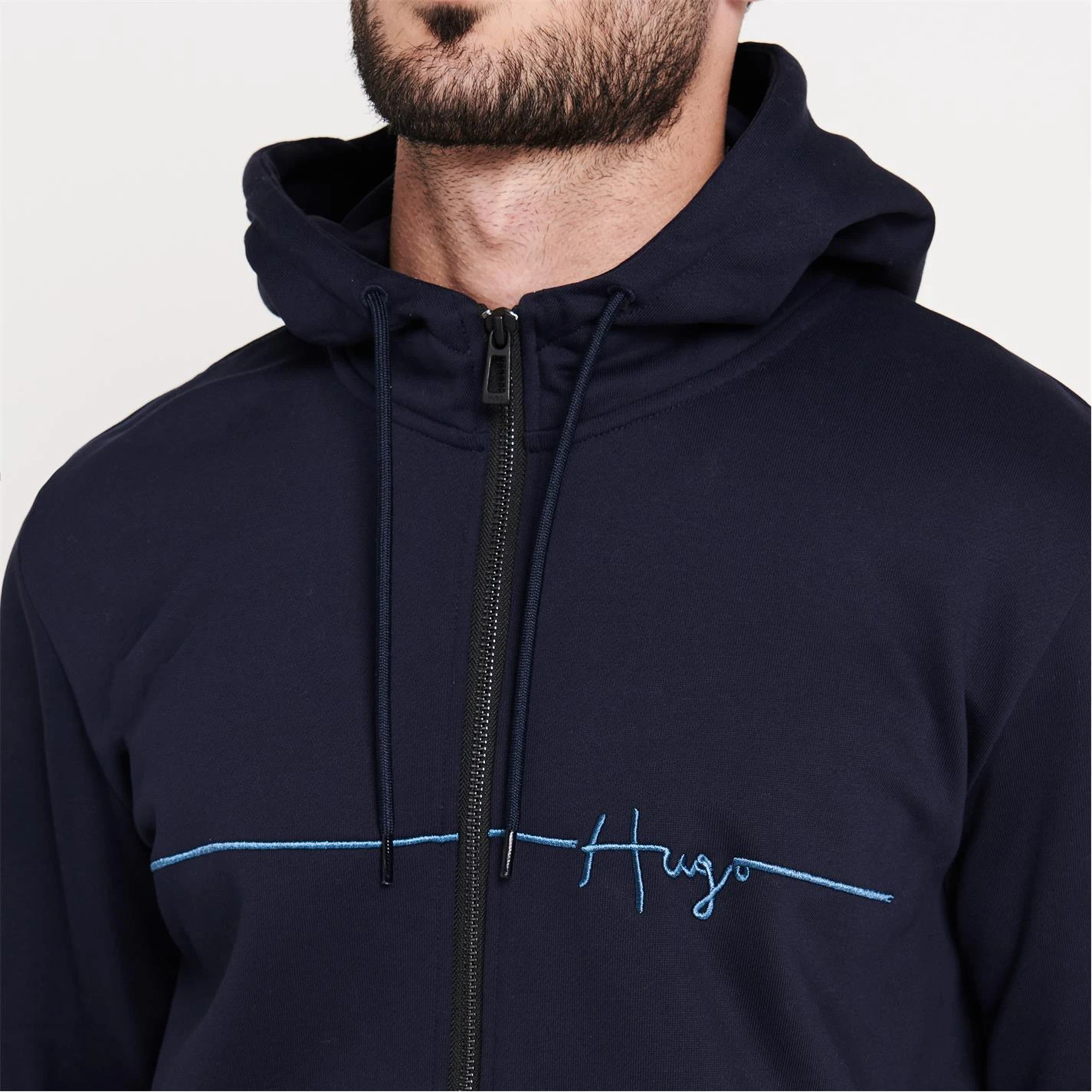 Hugo Hugo Dampari Full Zip Hoodie 5 Hugo Hugo Dampari Full Zip Hoodie - Image 5