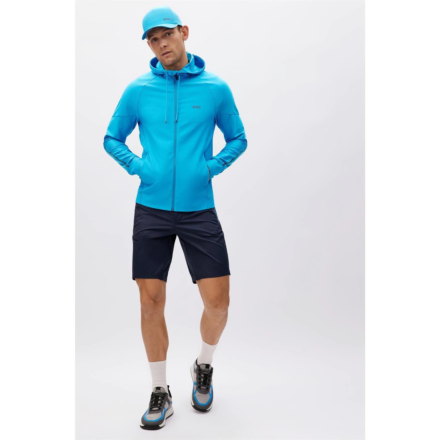 Boss Sicon Gym Zip Hoodie 3 Boss Sicon Gym Zip Hoodie - Image 3