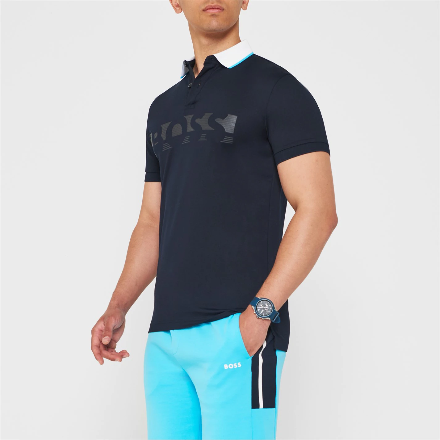 Boss Boss Pavel Polo Shirt Mens 2 Boss Boss Pavel Polo Shirt Mens - Image 2