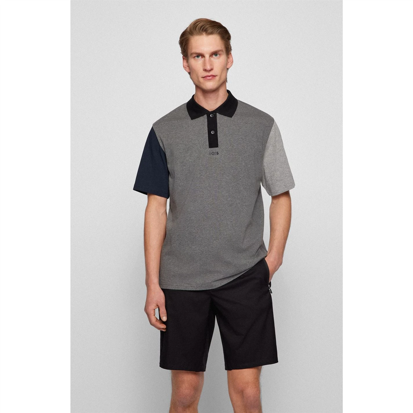 Boss Pecolourblock Polo 2 Boss Pecolourblock Polo - Image 2