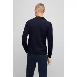 Boss Boss Bono Knitted Polo Shirt Mens 7 Boss Boss Bono Knitted Polo Shirt Mens -Outlet The Lux Evolve Store 54400218 xxl a2