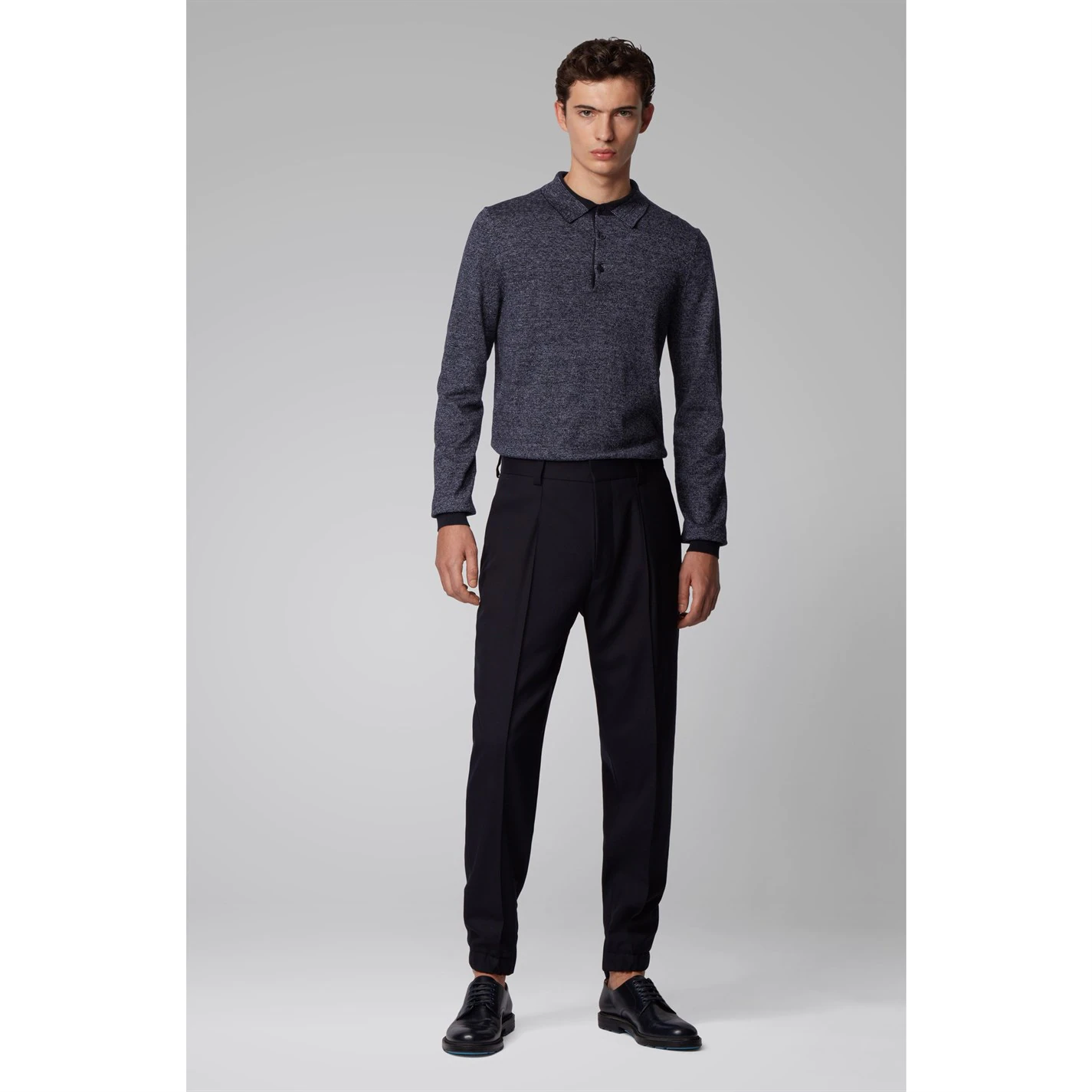 Boss Ostini Knit Polo Shirt 2 Boss Ostini Knit Polo Shirt - Image 2