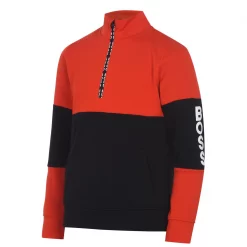 BOSS Junior Boys quarter Zip Sweatshirt -Outlet The Lux Evolve Store 55020508 xxl a2