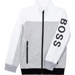 Boss Logo Zip Jacket 5 Boss Logo Zip Jacket -Outlet The Lux Evolve Store 55133302 xxl a11