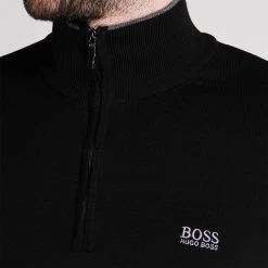 Boss Zip Neck Knitted Sweatshirt 9 Boss Zip Neck Knitted Sweatshirt -Outlet The Lux Evolve Store 55135903 xxl a3