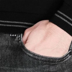 Boss Zip Neck Knitted Sweatshirt 10 Boss Zip Neck Knitted Sweatshirt -Outlet The Lux Evolve Store 55135903 xxl a4