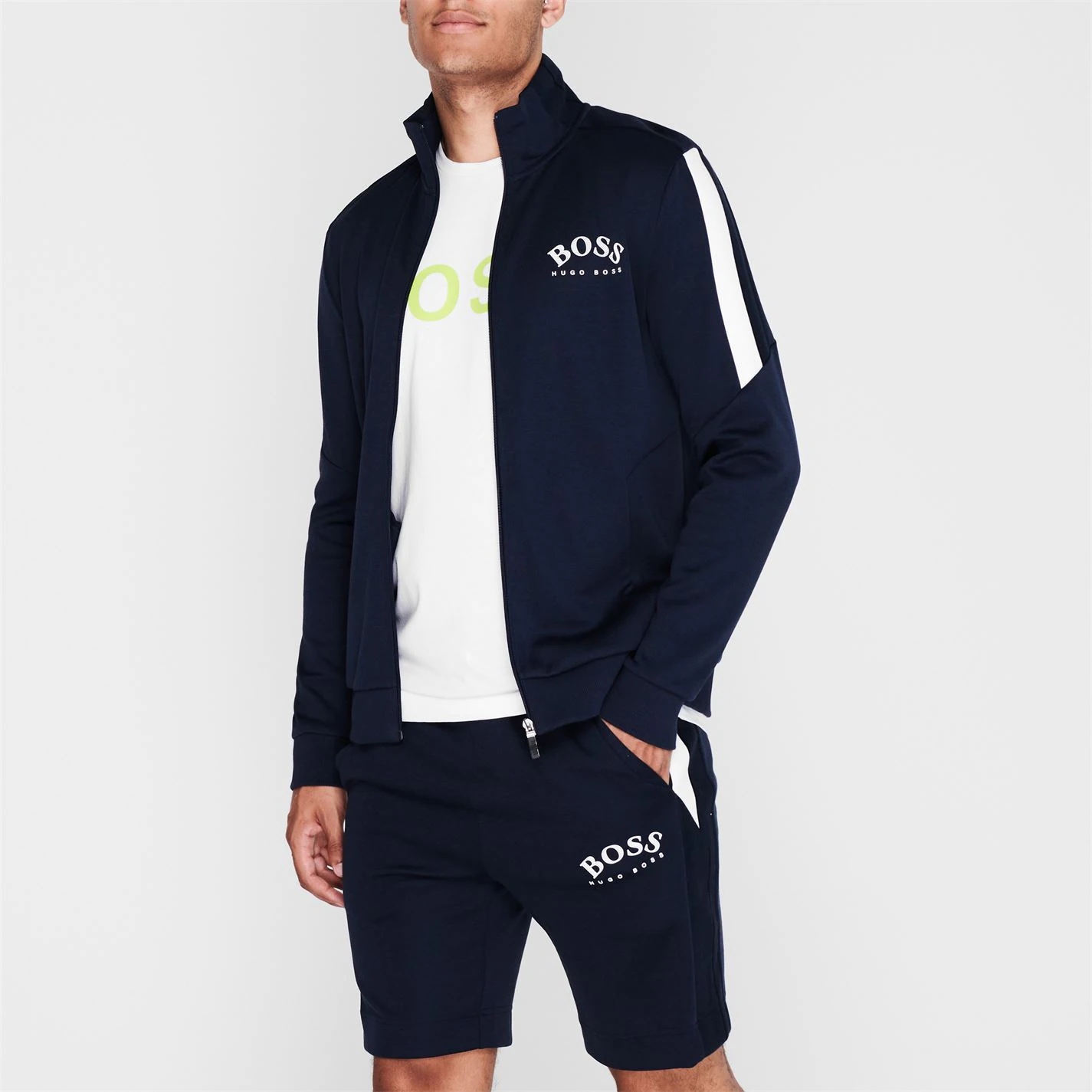 Boss Boss Zip Sweater 2 Boss Boss Zip Sweater - Image 2