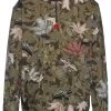Hugo Dloral Flower Print Zip Top