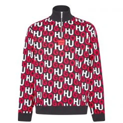 Hugo Hugo Donogram quarter Zip Sweater Mens