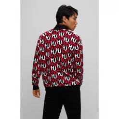 Hugo Hugo Donogram quarter Zip Sweater Mens -Outlet The Lux Evolve Store 55609803 xxl a2