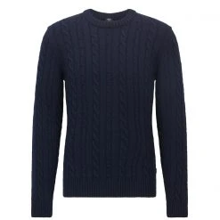 Boss Namazio Cable Knit Jumper