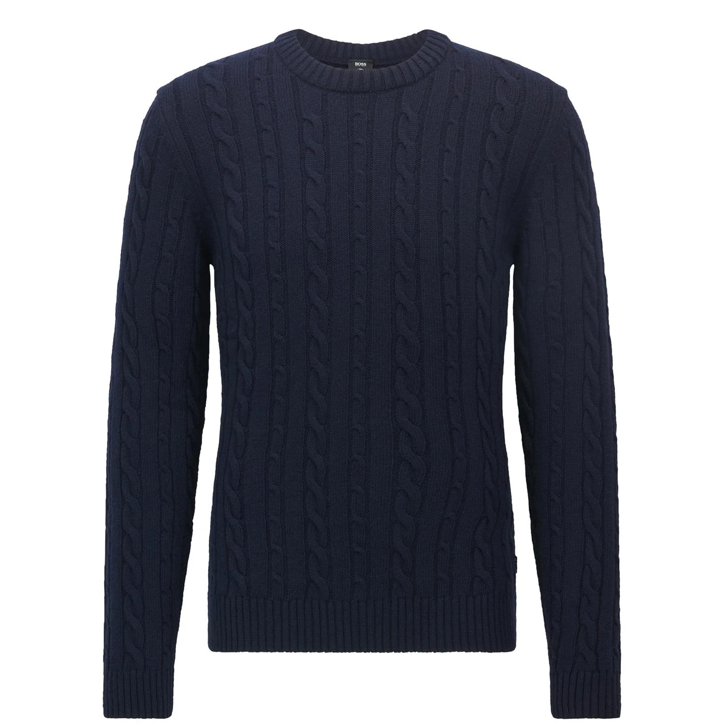 Boss Namazio Cable Knit Jumper 1 Boss Namazio Cable Knit Jumper